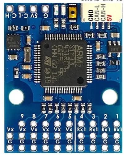 Конвертер Matek AP_Periph CAN-L4-PWM